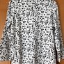 Ladies Ivory&Black Patterned Top by Hobbs Image 6