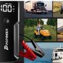 20000mAh 2500A Car Jump Starter 12V Dual USB Output LCD Image 6