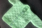 Newborn baby cardigan