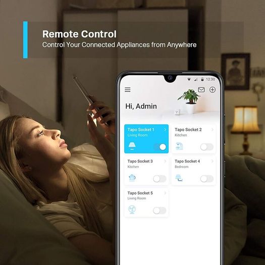 (2-Pack) Smart Plug, Wi-Fi Plug, App Remote Control, Alexa Plug, Voice Control with Alexa & Google, Away Mode, Scheduling & Timer, Device Sharing, Easy Set Up, Multiple Safety Guarantees