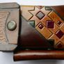 Vintage Leather Cigarette Pouch Image 2