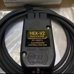 Vcdscan Hex V2 Vagcom 24.7 Vag-com 24.7.1 V2 Interface For Vw For Audi Skoda Seat Vcds24.7  Car Diagnostics