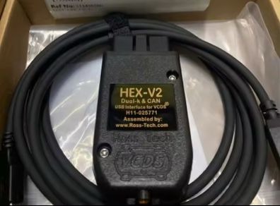 Vcdscan Hex V2 Vagcom 24.7 Vag-com 24.7.1 V2 Interface For Vw For Audi Skoda Seat Vcds24.7  Car Diagnostics
