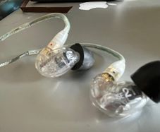 Shure monitoring earphones - barely used