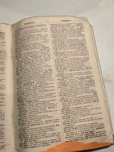 Scholar's English Dictionary by T.Page and A. Gardiner