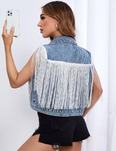 denim vest