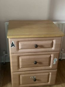 solid pine locker