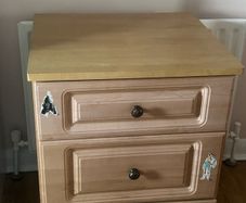 solid pine locker