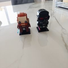 LEGO Star Wars Obi-Wan Kenobi & Darth Vader BrickHeadz