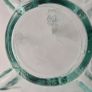 Vintage Hand Blown Art Glass Swan Basket | Rare Phantom Base Detail Image 5