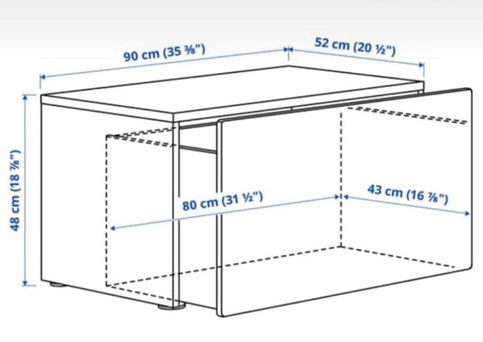 Ikea toy storage box x2