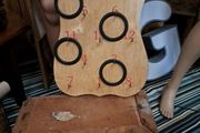 Old Wooden Ring Board