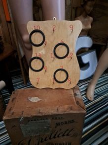 Old Wooden Ring Board