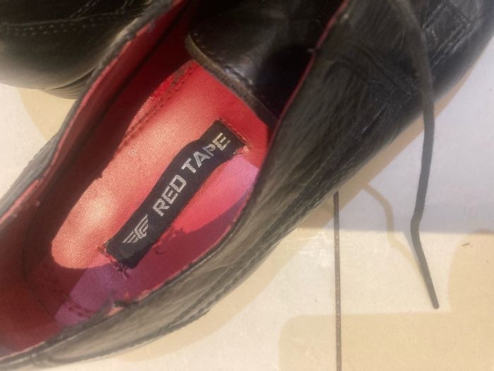 Mens Black Dress Shoes (Vintage Style)
