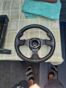 Landrover Defender steering wheel