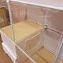 Indoor cat house with litter box tray Image 5