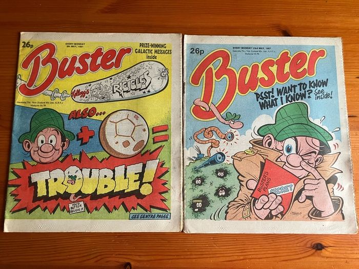 Comics: 'Buster' 1987 (27 magazines)