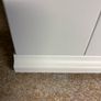 White cabinet with glass doors Image 4