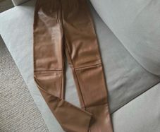 Pu leather trousers