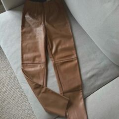 Pu leather trousers