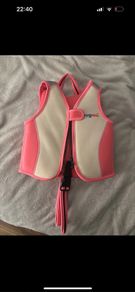 Baby girl swim jacket vest