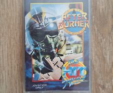 Vintage Commodore 64 game After Burner - Cassette Tape