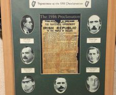 1916 proclamation memorabilia