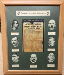 1916 proclamation memorabilia