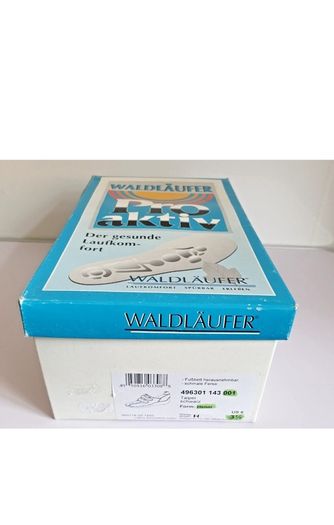 Waldlaufer Henni Black Patent Leather Comfort Shoes UK 3.5 Wide Fit BNIB  CAN POST
