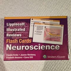 Lippincott Illustrated Reviews Neuroscience Flash Cards Box