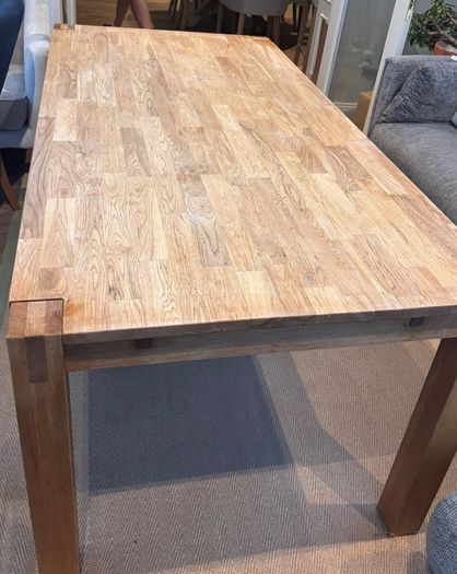 Dinner Table with Extensions - Oak