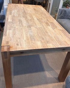 Dinner Table with Extensions - Oak