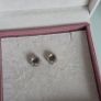 Pandora spacers charms cz sparkly clear set of two perfect condition fully hallmarked Image 4