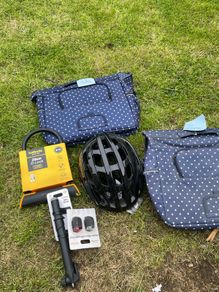 cycling equipment brand new with tags