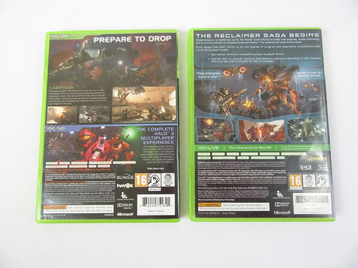 Halo 3 ODST & Halo 4 Xbox 360 PAL Free Post