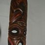 Two Large Wooden Masks Image 6