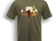 main image for ad Star Wars Walking Droid (Walking Dead) T-Shirt