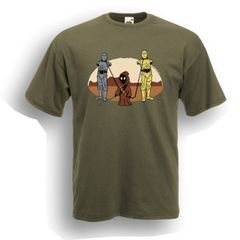 Star Wars Walking Droid (Walking Dead) T-Shirt