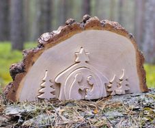 Wooden Christmas Nativity