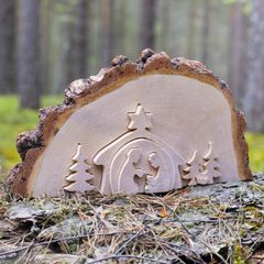 Wooden Christmas Nativity