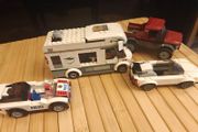 LEGO City Camper Van with Caravan, Police Car, Convertible and Pickup Truck