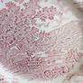 Vintage Ironstone English Pink Side plate Image 2
