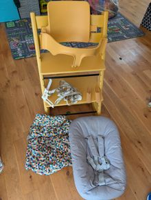 Tripp trapp high chair set