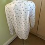 White blouse with butterflies Image 3