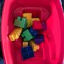 Mega Bloks blocks wagon with 20 building blocks kids toy Image 8
