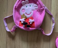 Girls Peppa Pig Backpack and matching purse