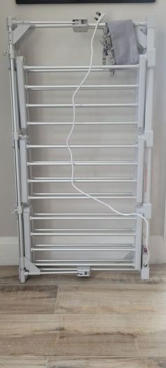 Electric Heated Clothes Airer - as new