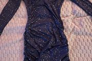 Navy Blue Sparkly Dress
