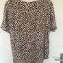 H&M Leopard Print blouse UK 8 Image 5