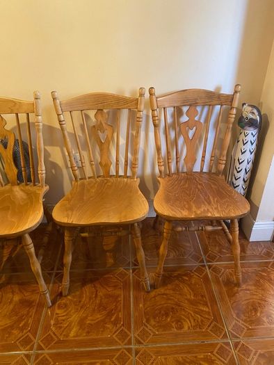 vintage kitchen chairs